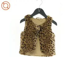 Vest i fakefur leopard fra H&M (str. 110 cm)