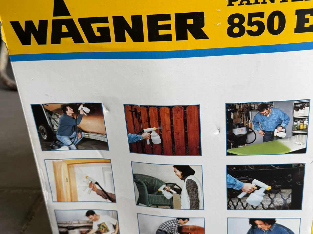 Billede 8 - Wagner W850E malersprøjte 700W brugt 1 gang