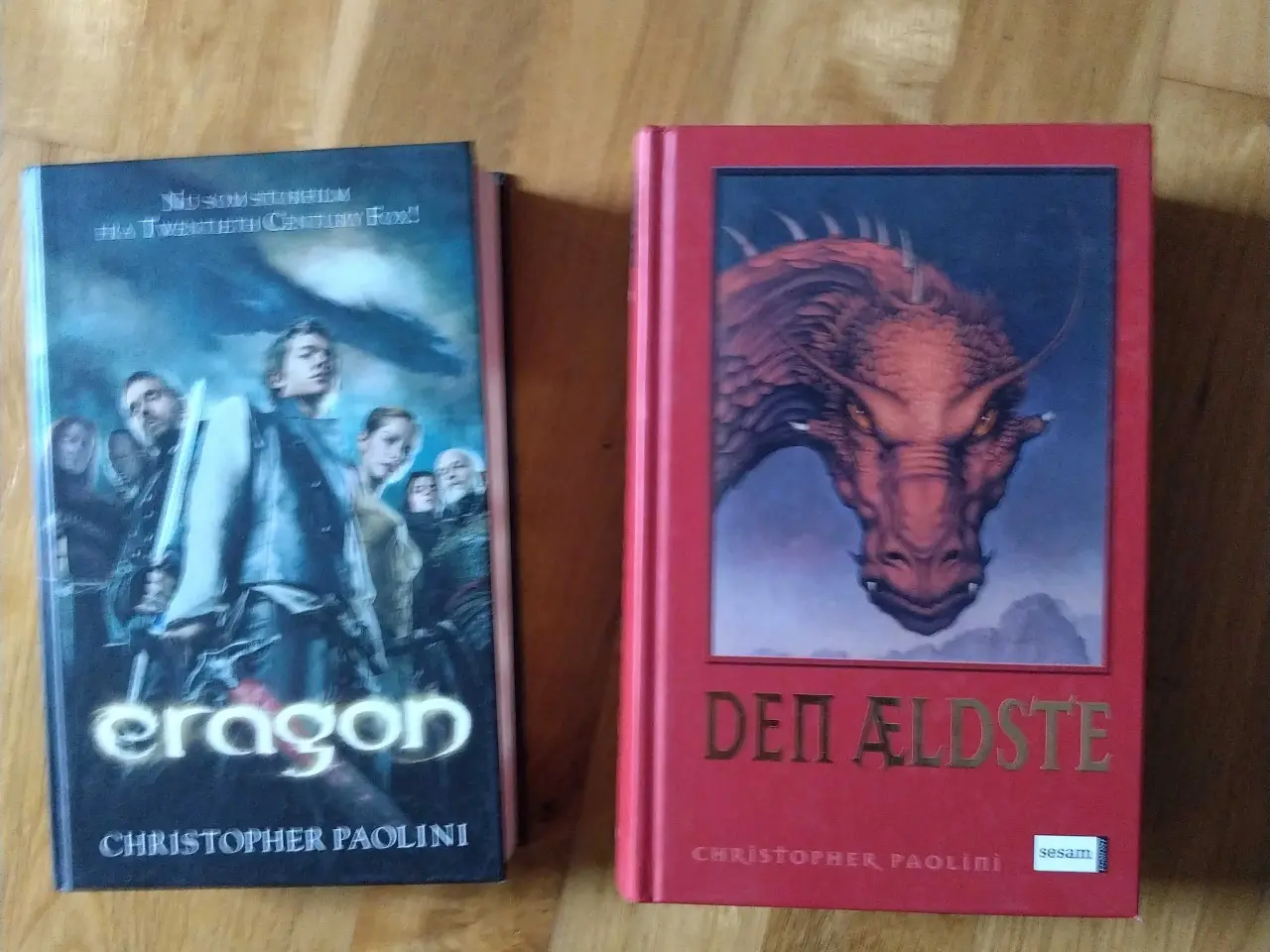 Billede 1 - 'Eragon' og 'Den ældste' af Christopher Paolini 