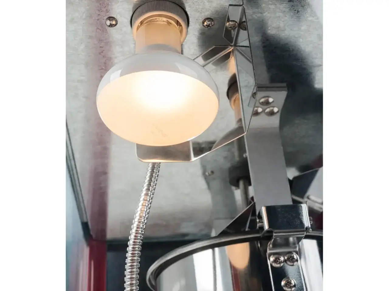 Billede 8 -  Popcornmaskine med vogn 88 L – 1600 W – rød