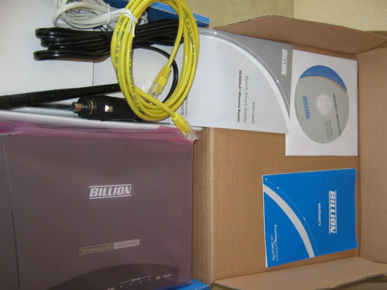 Billede 3 - Router Billion BiPac 7300GX