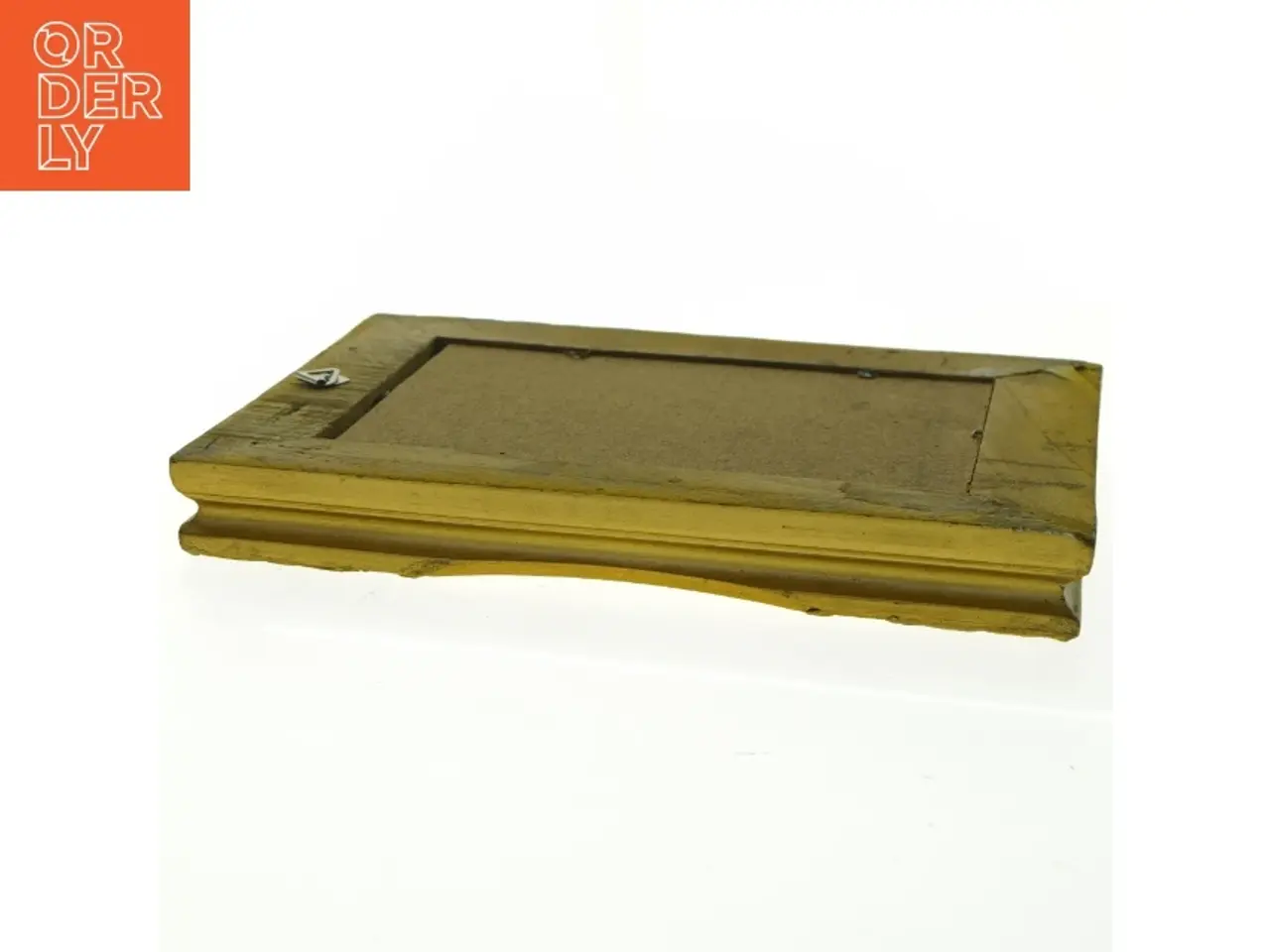 Billede 2 - Spejl i forgyldt ramme (str. 27 x 22 cm)