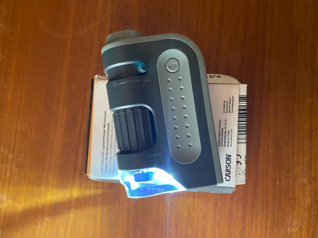 Billede 4 - Carson MicroBrite 60x-120x Lommemikroskop