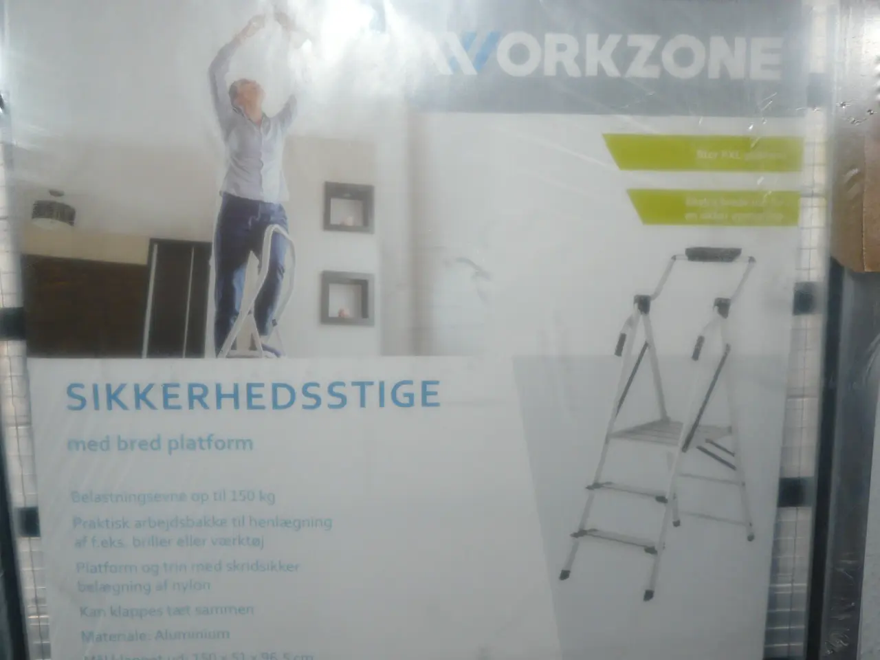 Billede 2 - Sikkerheds aluminium stige