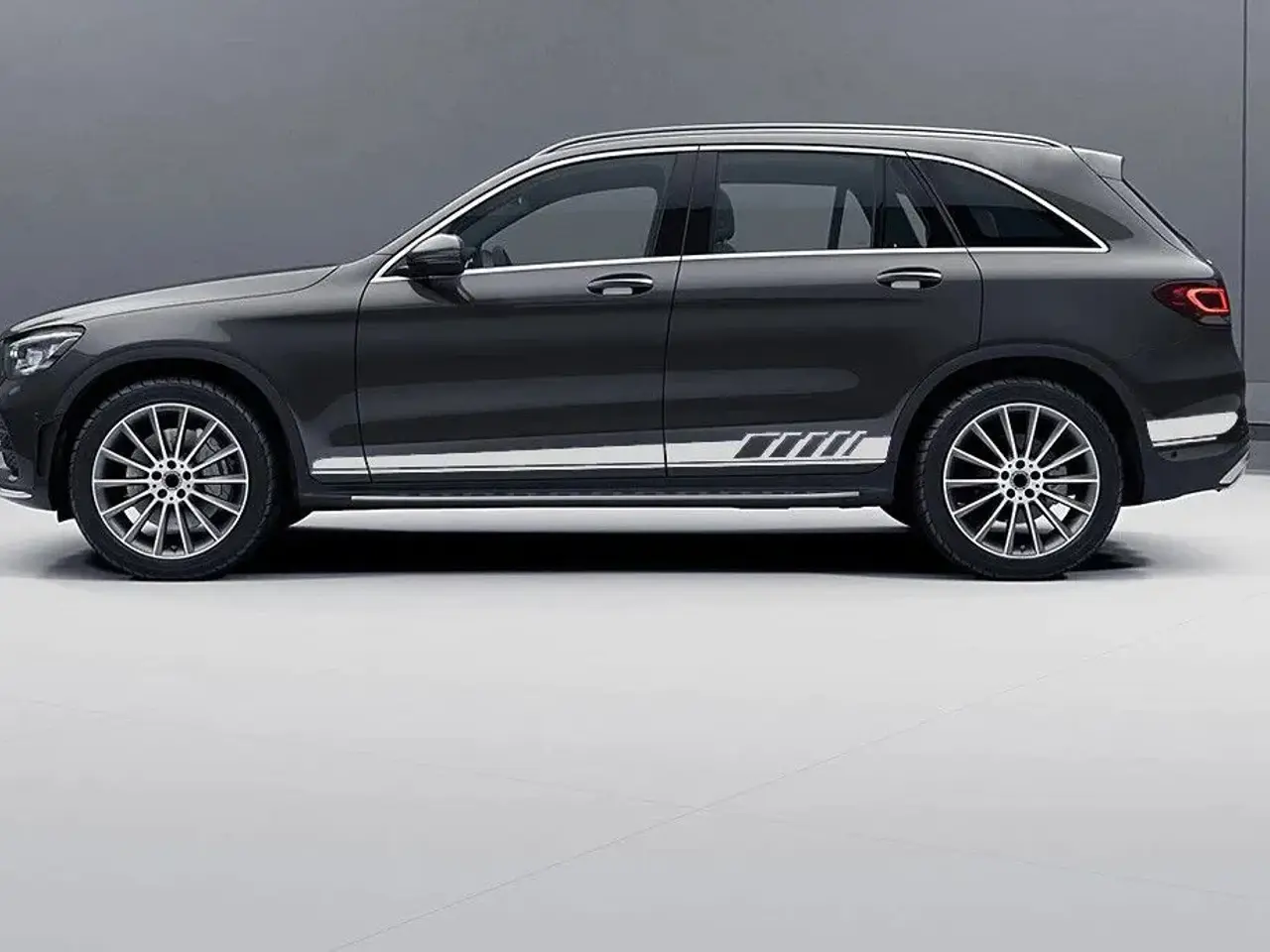 Billede 3 - AMG-Racing stripe i hvid GLC, C/E-klasse