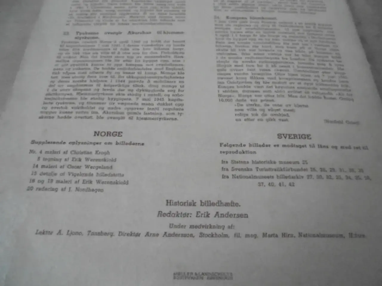 Billede 5 - Samlebilleder: Historisk Billed Hæfte - 1945