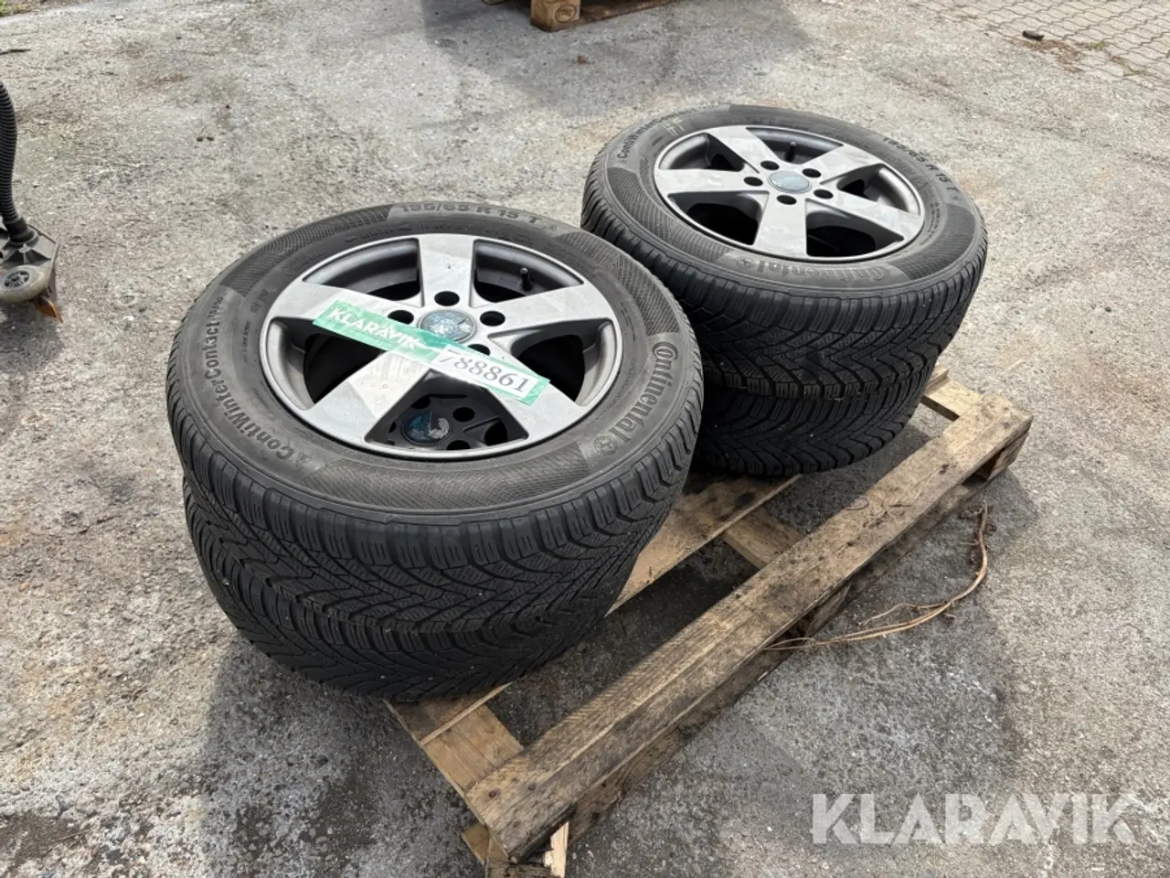 Billede 1 - Dæk Continental 195/65R15T - 4 styk