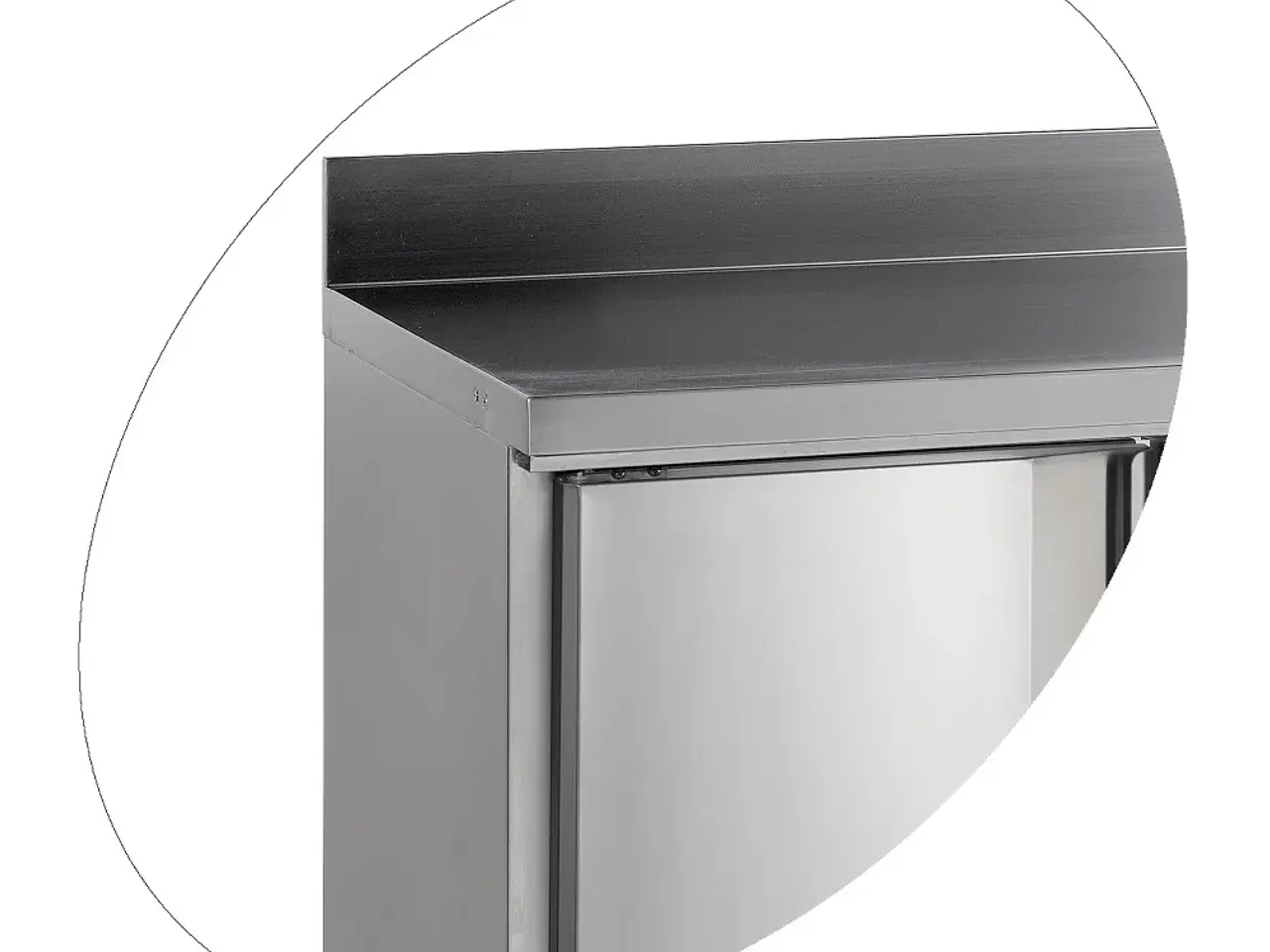 Billede 2 - Tefcold CF7410 Frysebord GN1/1 med kant – 4 Døre