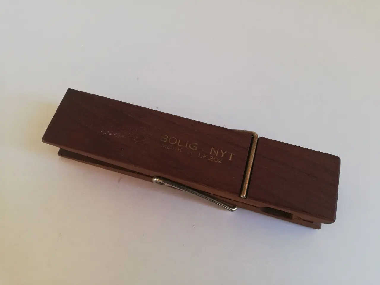 Billede 1 - Teak huskeklemme