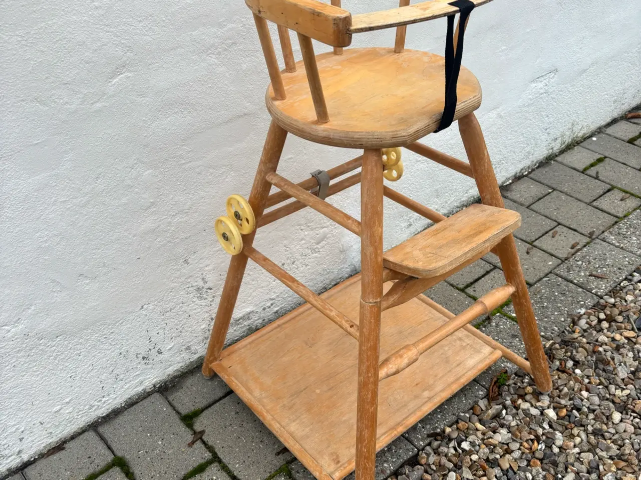Billede 1 - Retro høj barnestol