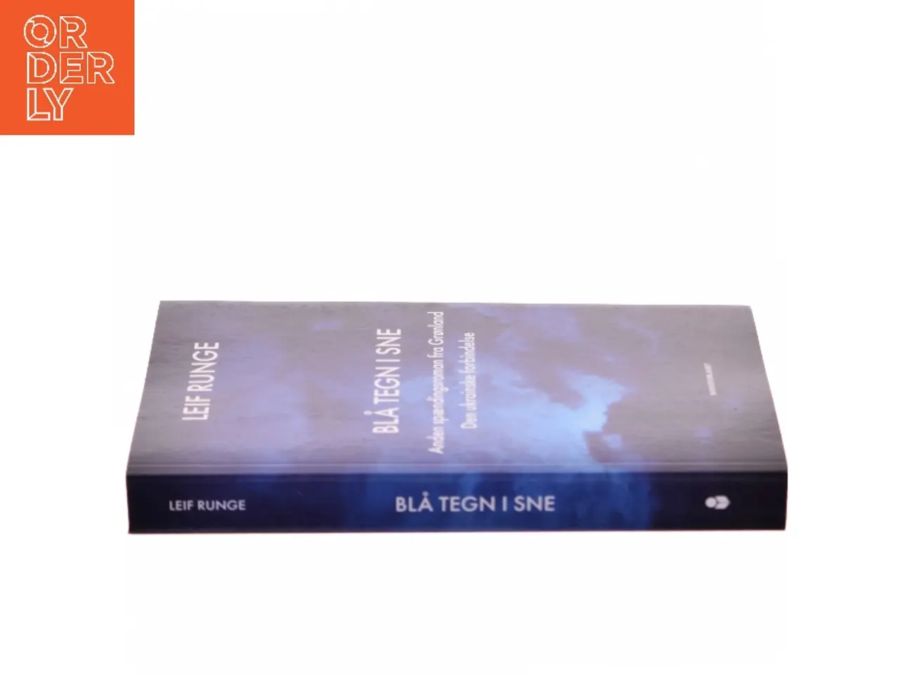 Billede 2 - Blå tegn i sne : anden spændingsroman fra Grønland : den ukrainske forbindelse af Leif Runge (Bog)