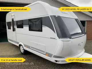 2025 - Hobby On Tour 460 DL aut. HOBBY forhandler. NY 2025 ENKELTSENGE m/lameludtræk. NU PÅ LAGER klar til omgående levering.