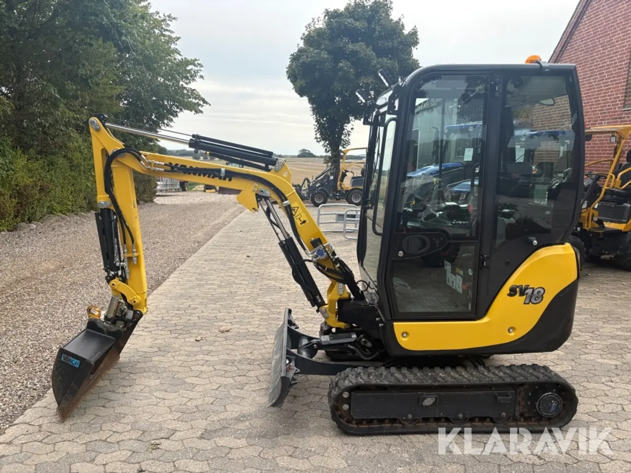 Billede 2 - Minigraver Yanmar SV18