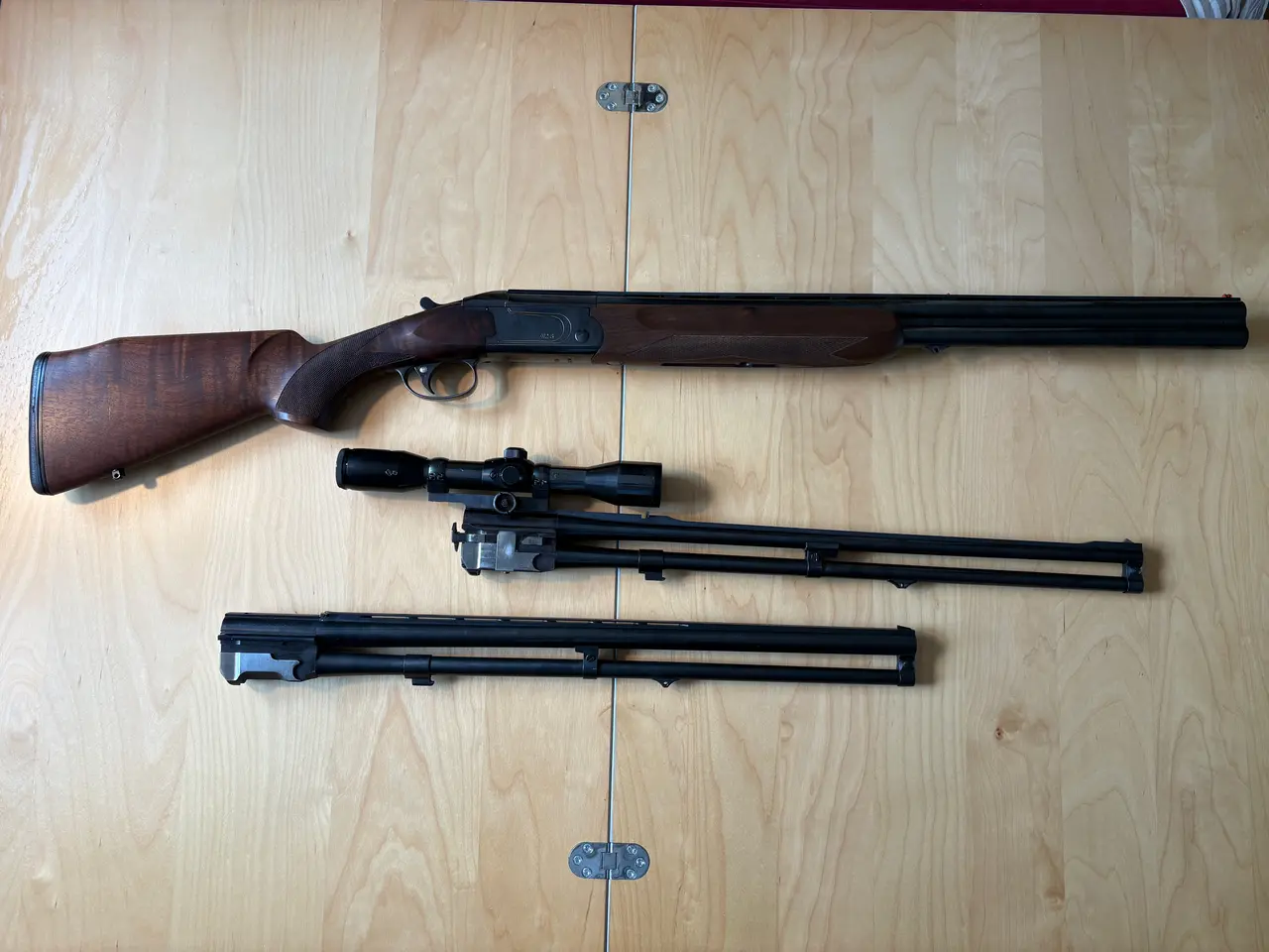 Billede 1 - Valmet 412s: Dobbeltriffel + BBF + Hagl