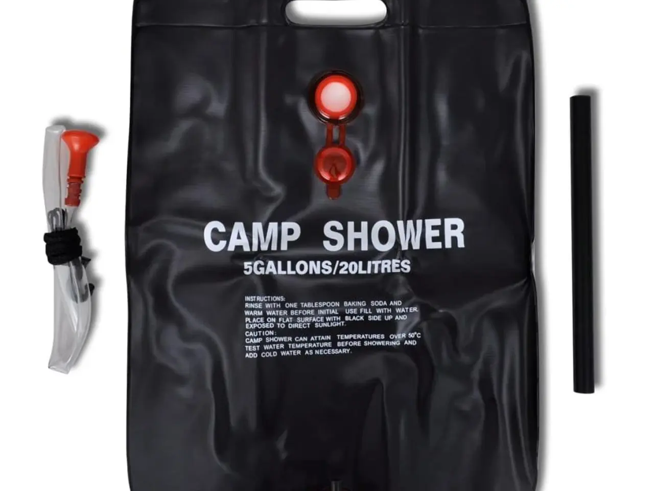 Billede 2 - Solopvarmede campingbrusere - 2 stk. 20 l camp shower