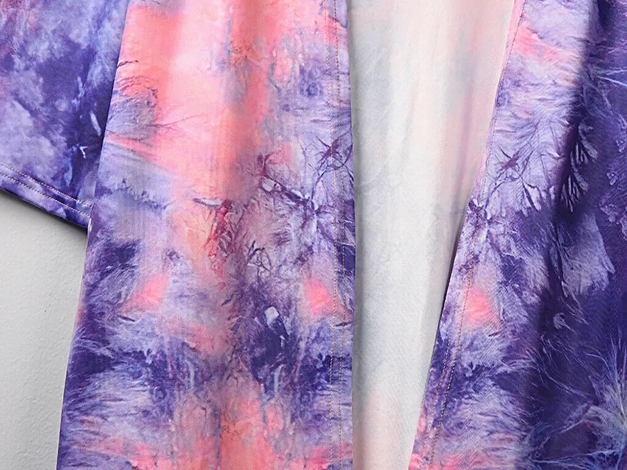 Billede 4 - Kimino med tie die print