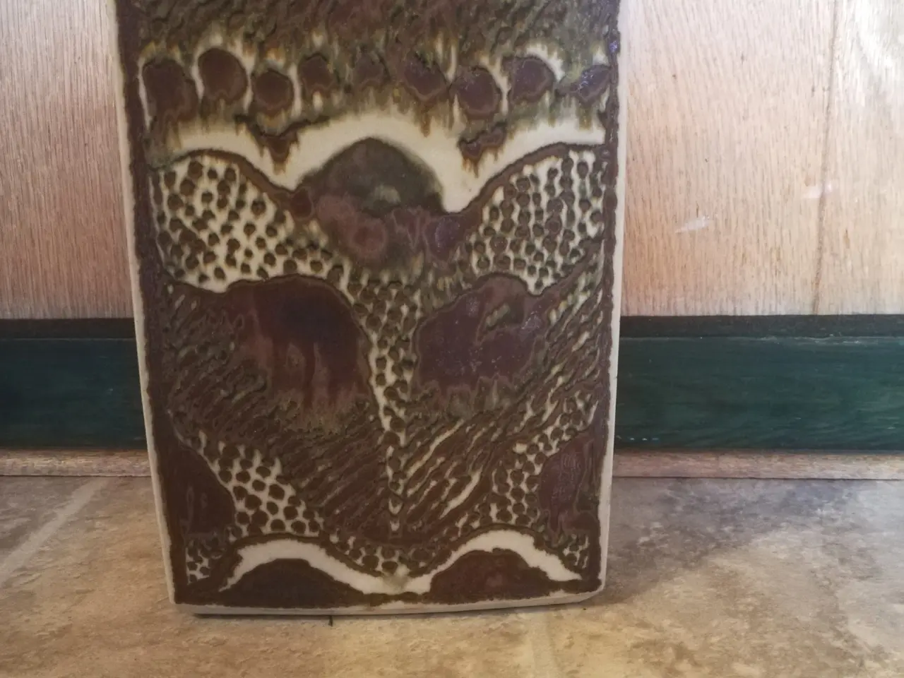 Billede 1 - Ursula Printz Mogensen stentøj vase