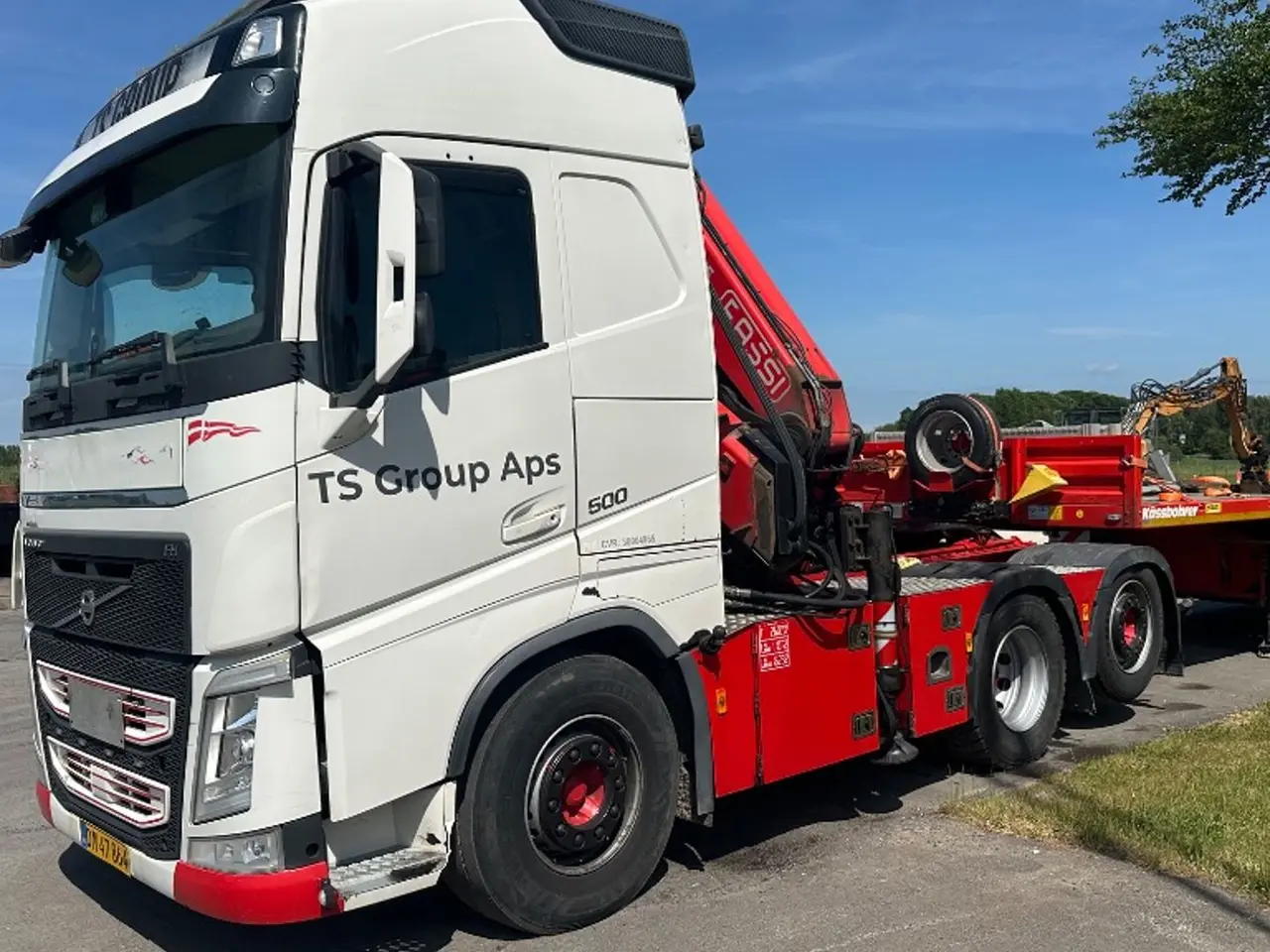 Billede 1 - Volvo fh500 med kran