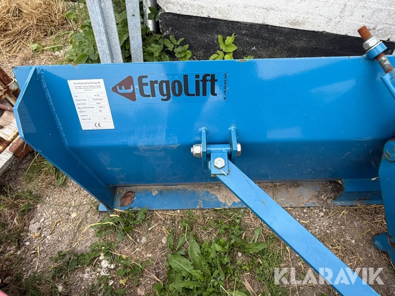 Billede 7 - Skrabeblad til gaffeltruck ErgoLift SP 20