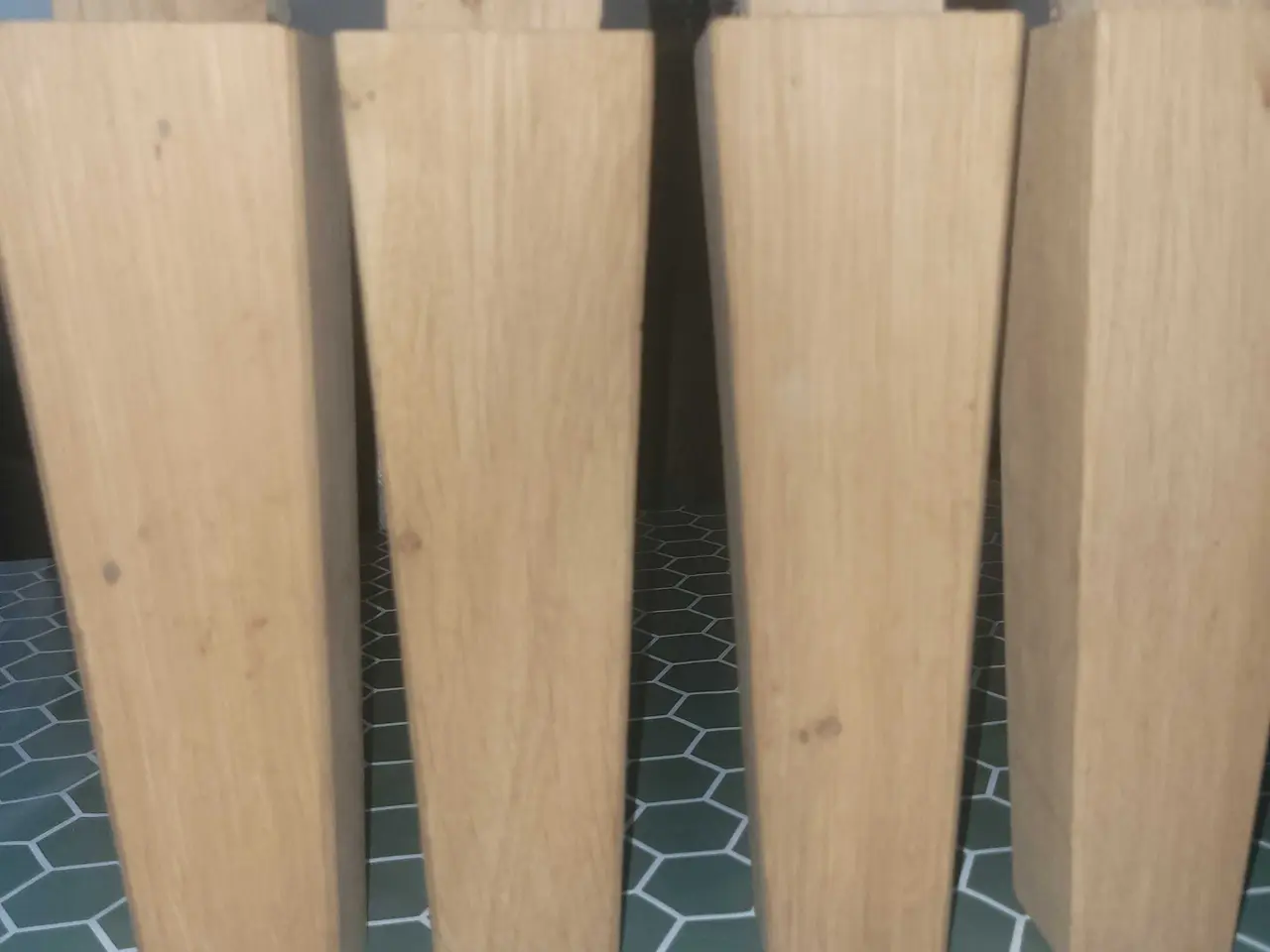 Billede 3 - forskellige møbelben træ +metal H 17 +20 cm