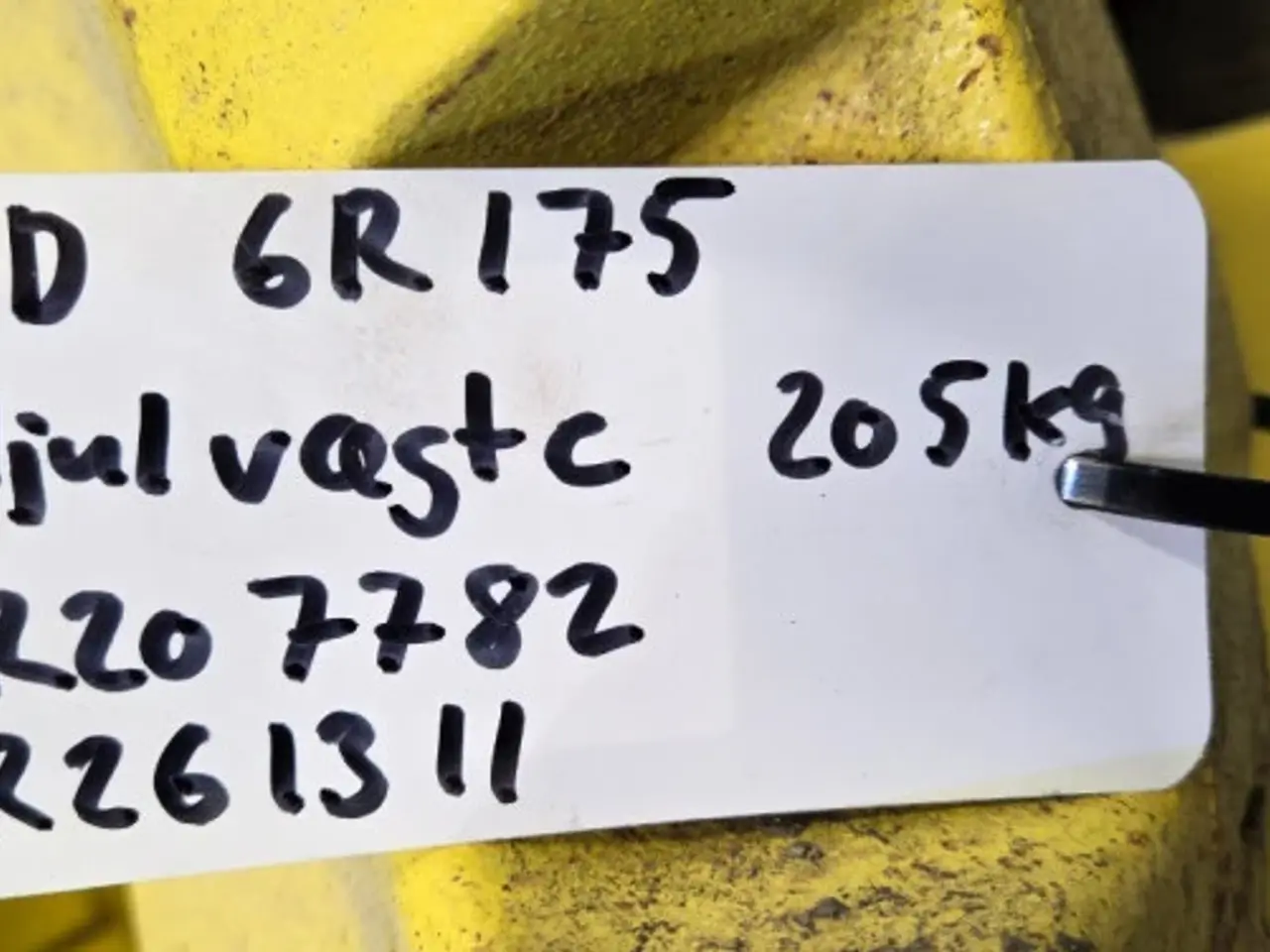 Billede 12 - John Deere 6R175 Hjulvægt Sæt R207782
