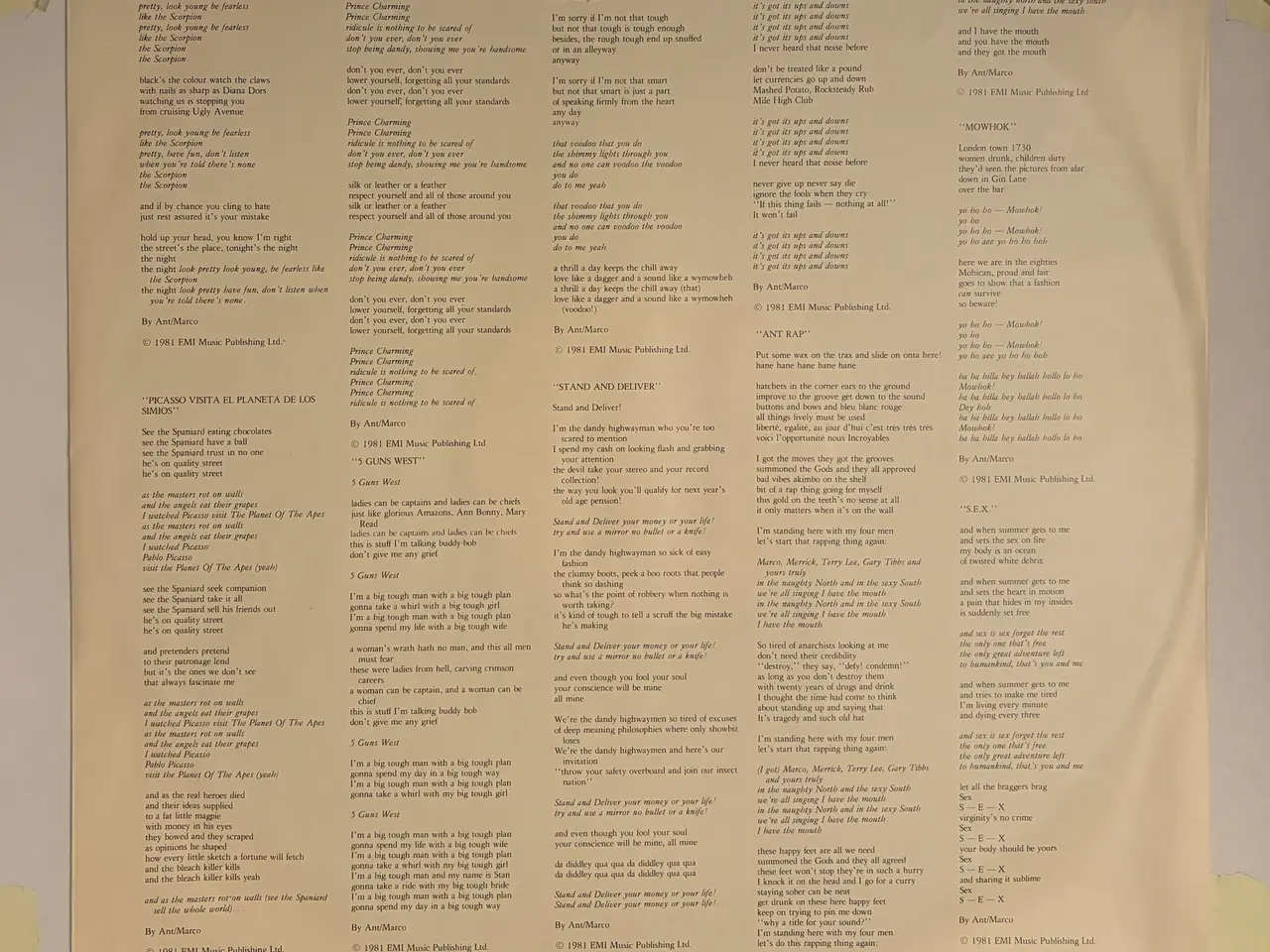 Billede 12 - Adam and the Ants - 2 vinyl records