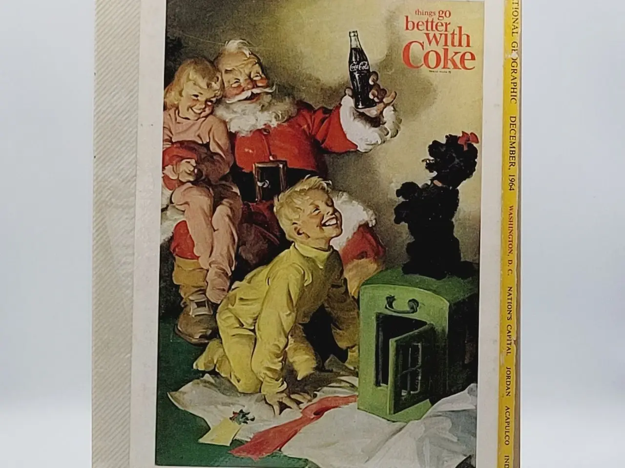 Billede 1 - ⭐️- Coca-Cola Reklame fra 1960'erne