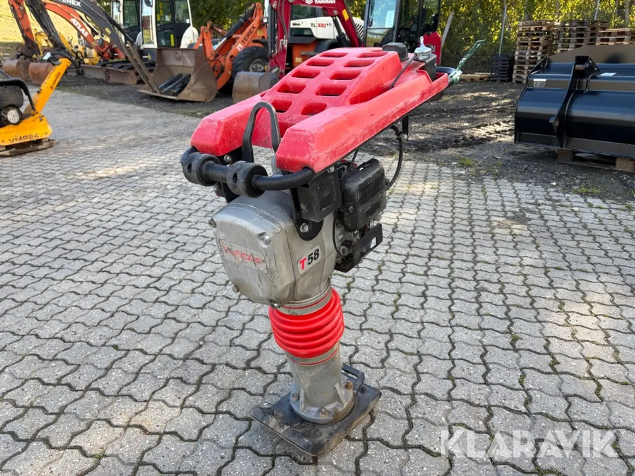 Billede 1 - Pladevibrator Swepoc T58 Jordloppe
