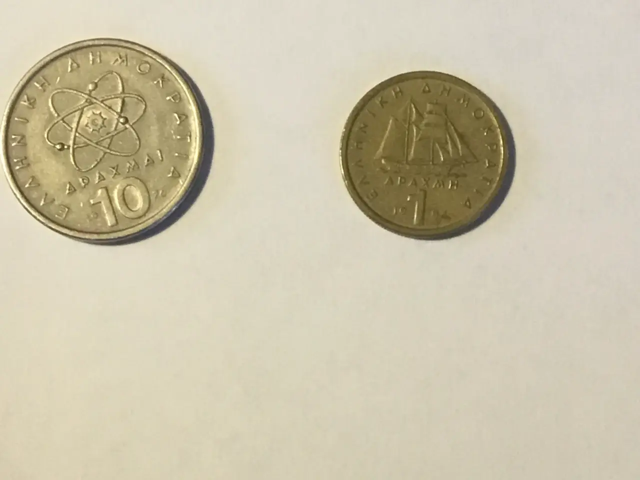 Billede 5 - Mønter fra Sverige, Grækenland og England