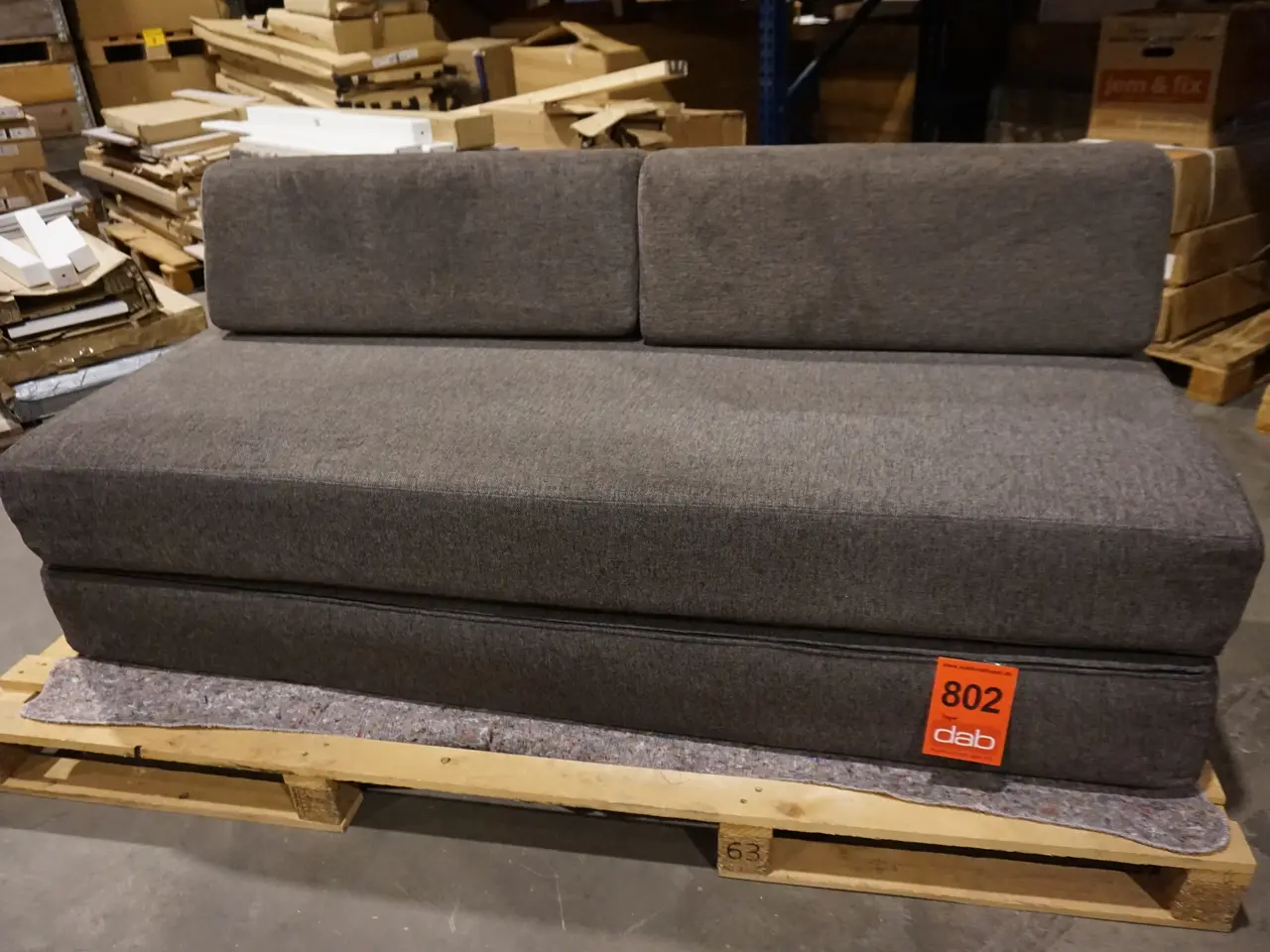 Billede 3 - Harper sovesofa - Brun