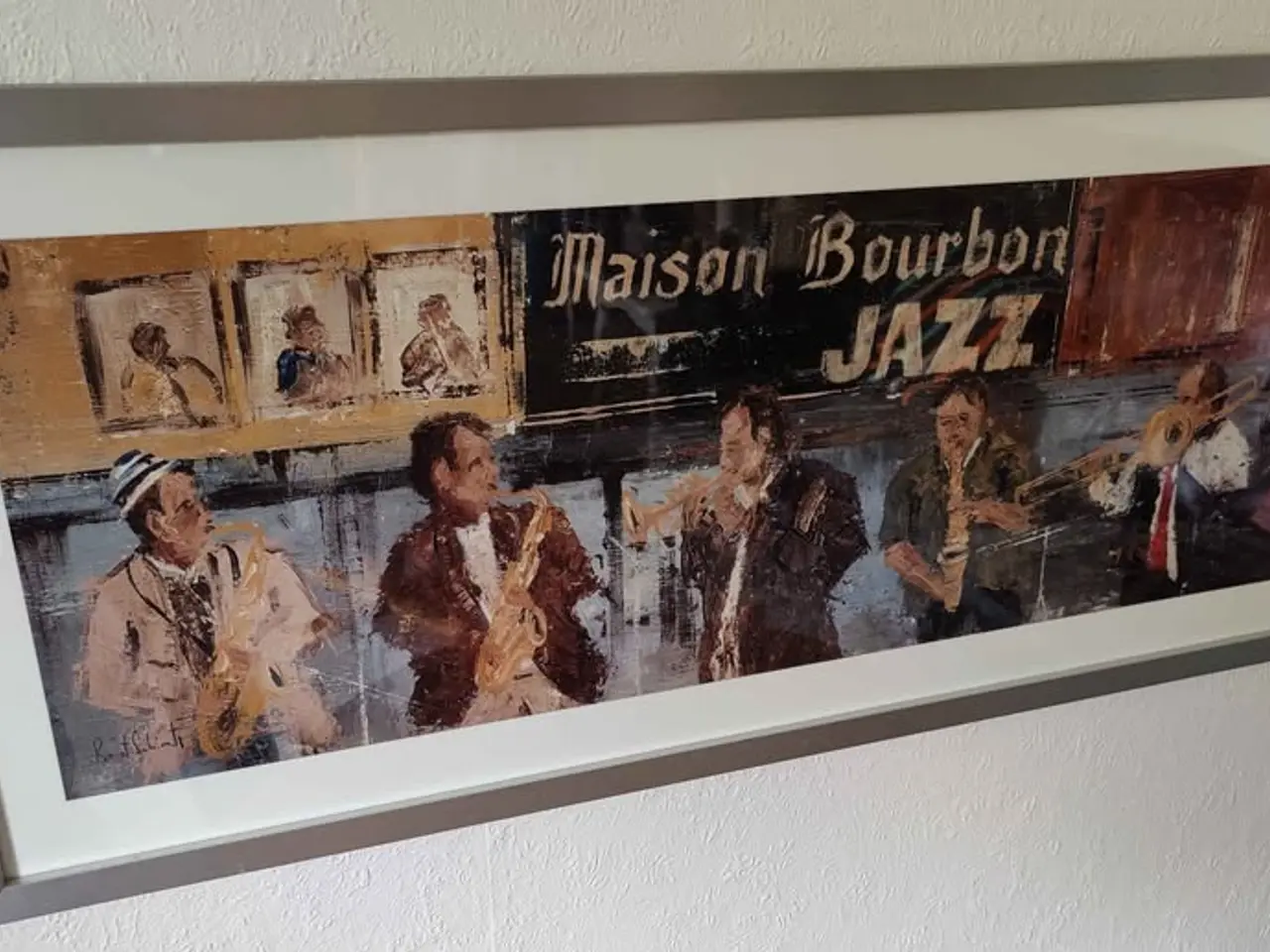 Billede 4 - Maison Burbon Jazz tryk.