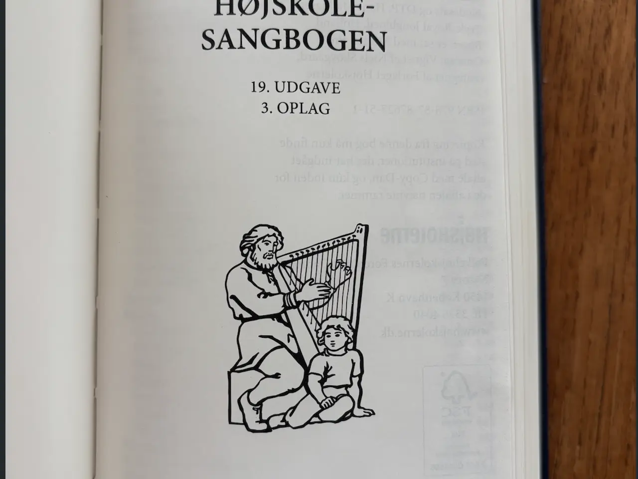 Billede 3 - Højskolesangbogen, 19. udgave 3. oplag.