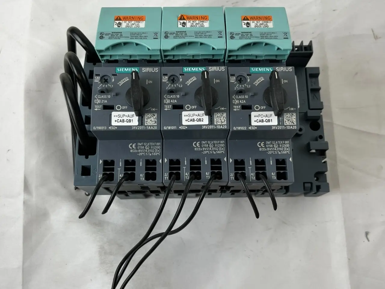 Billede 2 - Siemens Sirius 3RV2011 Motor Starter parti 3x MPCB