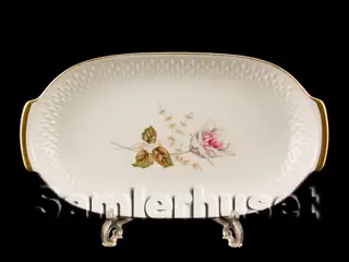 Edelstein Rose Asiet 24x13 cm.
