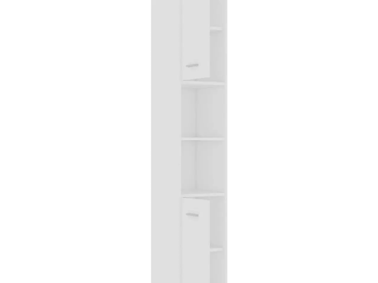 Billede 6 - Badeværelsesskab 30x30x183,5 cm konstrueret træ hvid