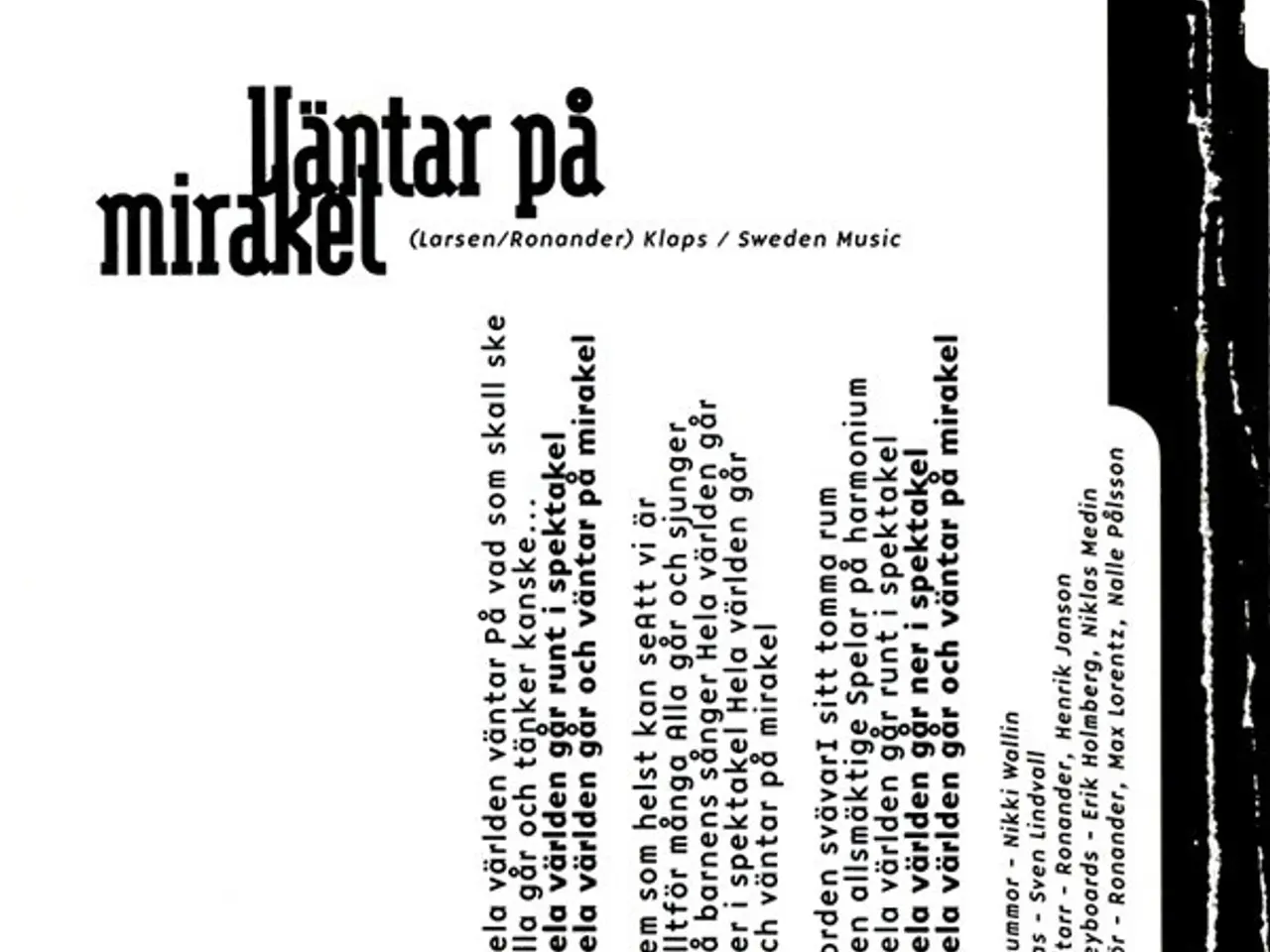 Billede 7 - Mats Ronander – Innanför Staden – CD