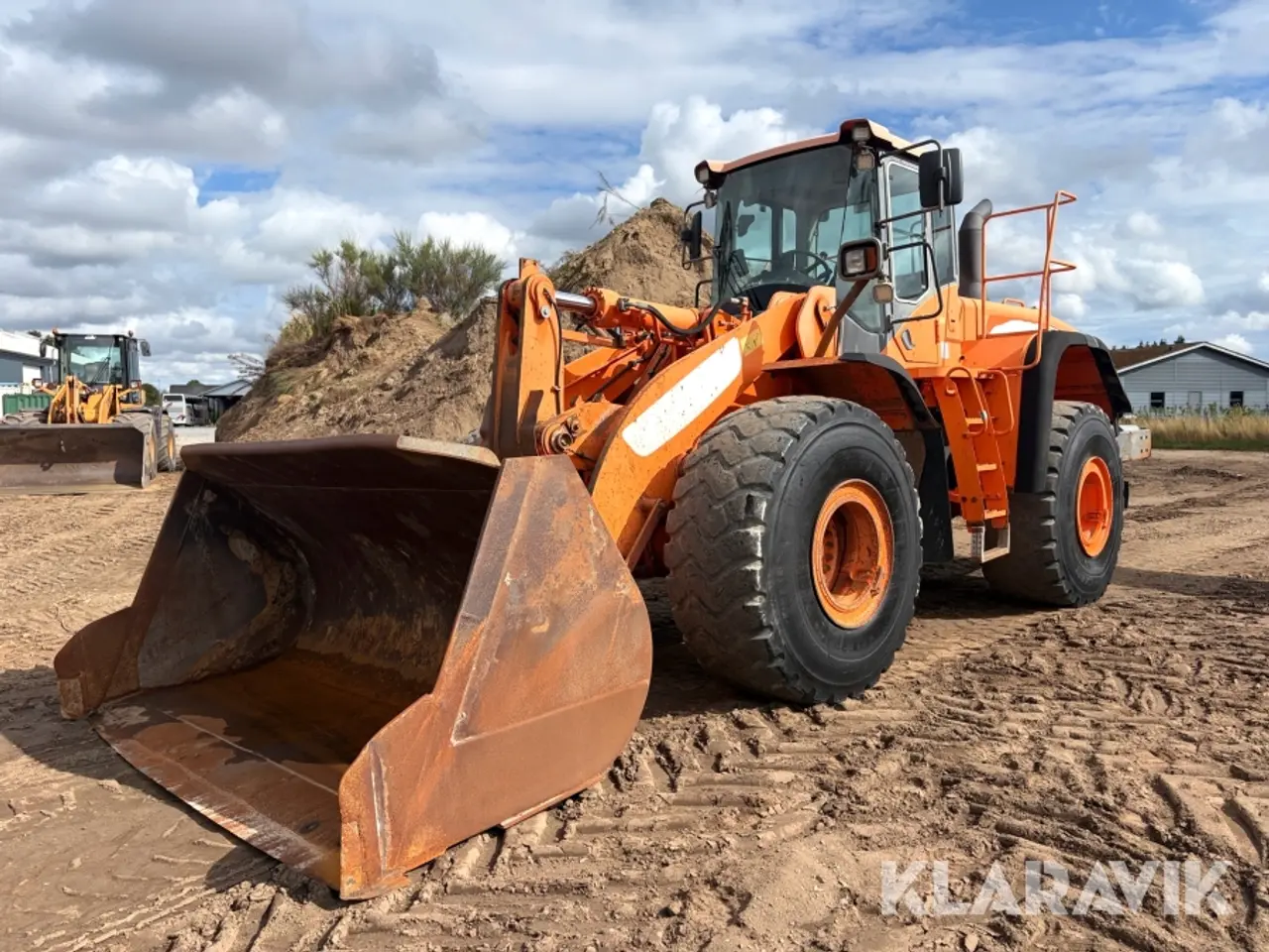 Billede 1 - Gummiged Doosan DL420-3 med vejesystem.