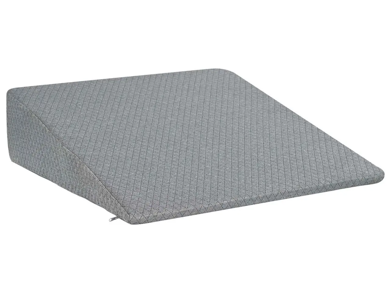 Billede 2 - Vinkelpude 69 x 64 x 19 cm medium memory skum grå