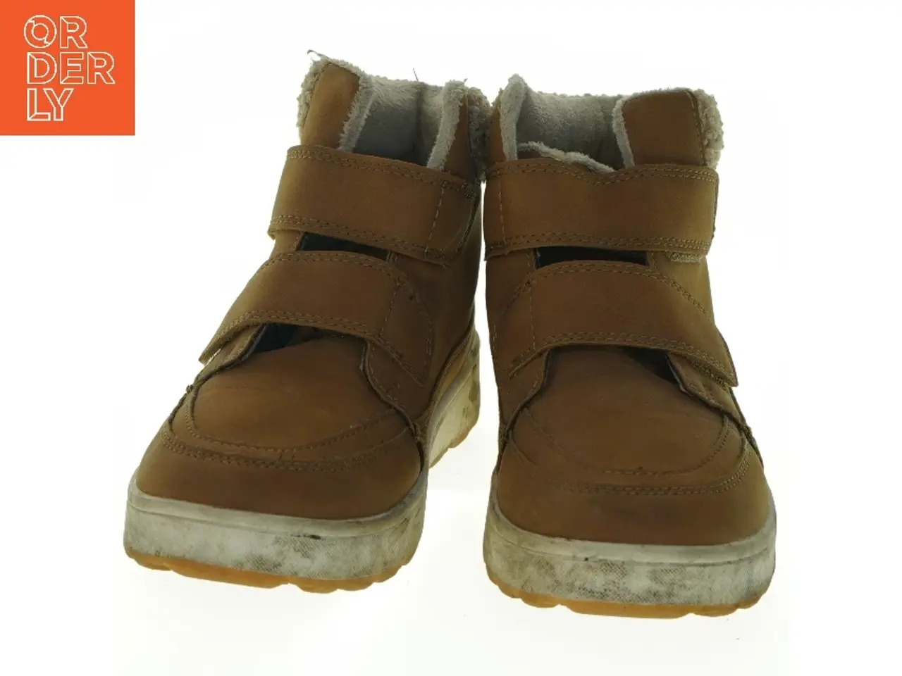 Billede 4 - Brugte børnestøvler med velcrolukning fra H&M (str. 33 cm)