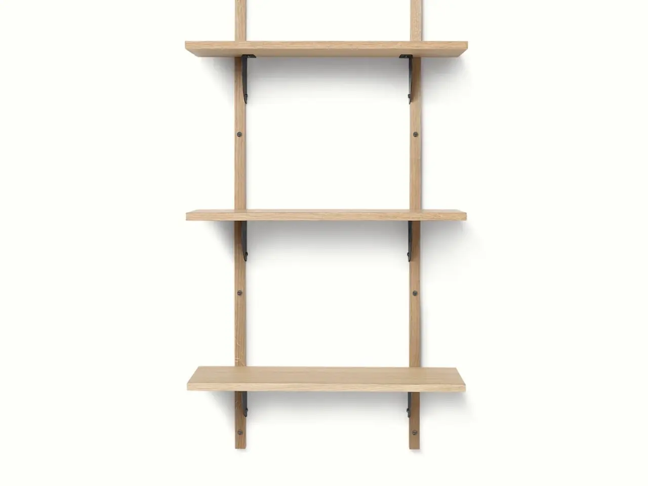 Billede 3 - Ferm Living Sector Shelf - Triple.  Eg/messing