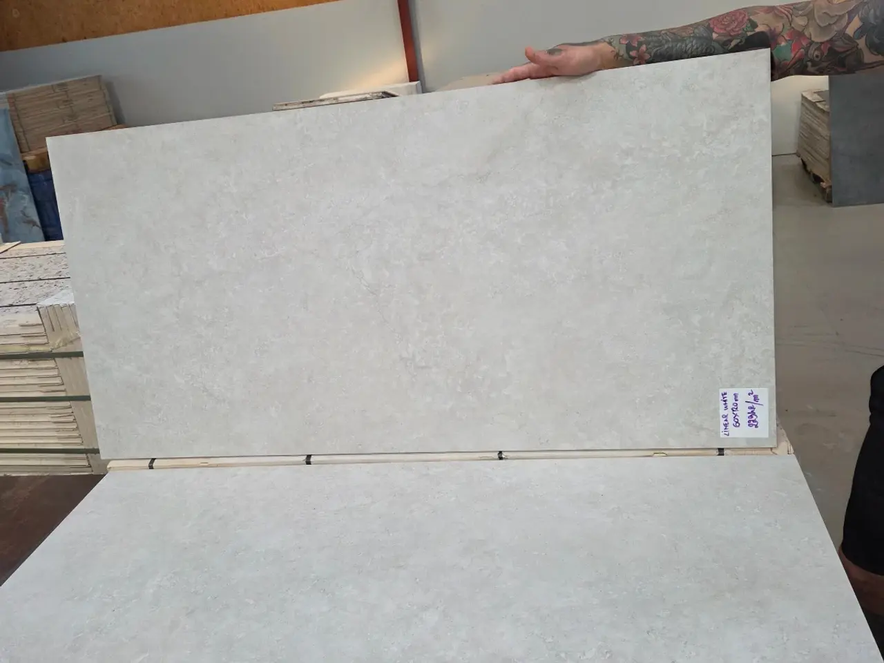 Billede 3 - LINEAR WHITE 60x120 cm 