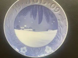 Royal Copenhagen juleplatte 1909