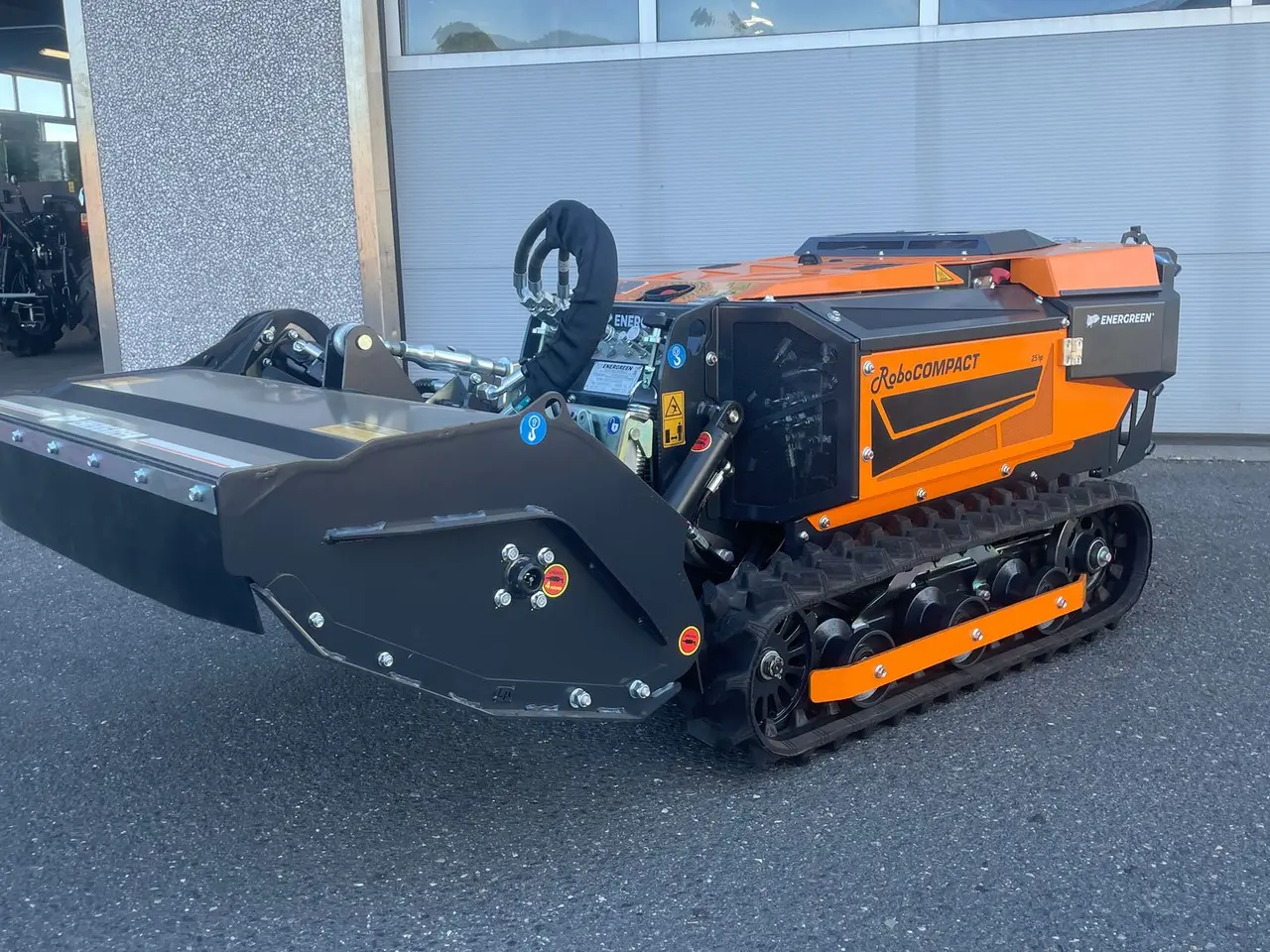 Billede 1 - Energreen RoboCompact diesel Inkl. 100cm slagleklipper