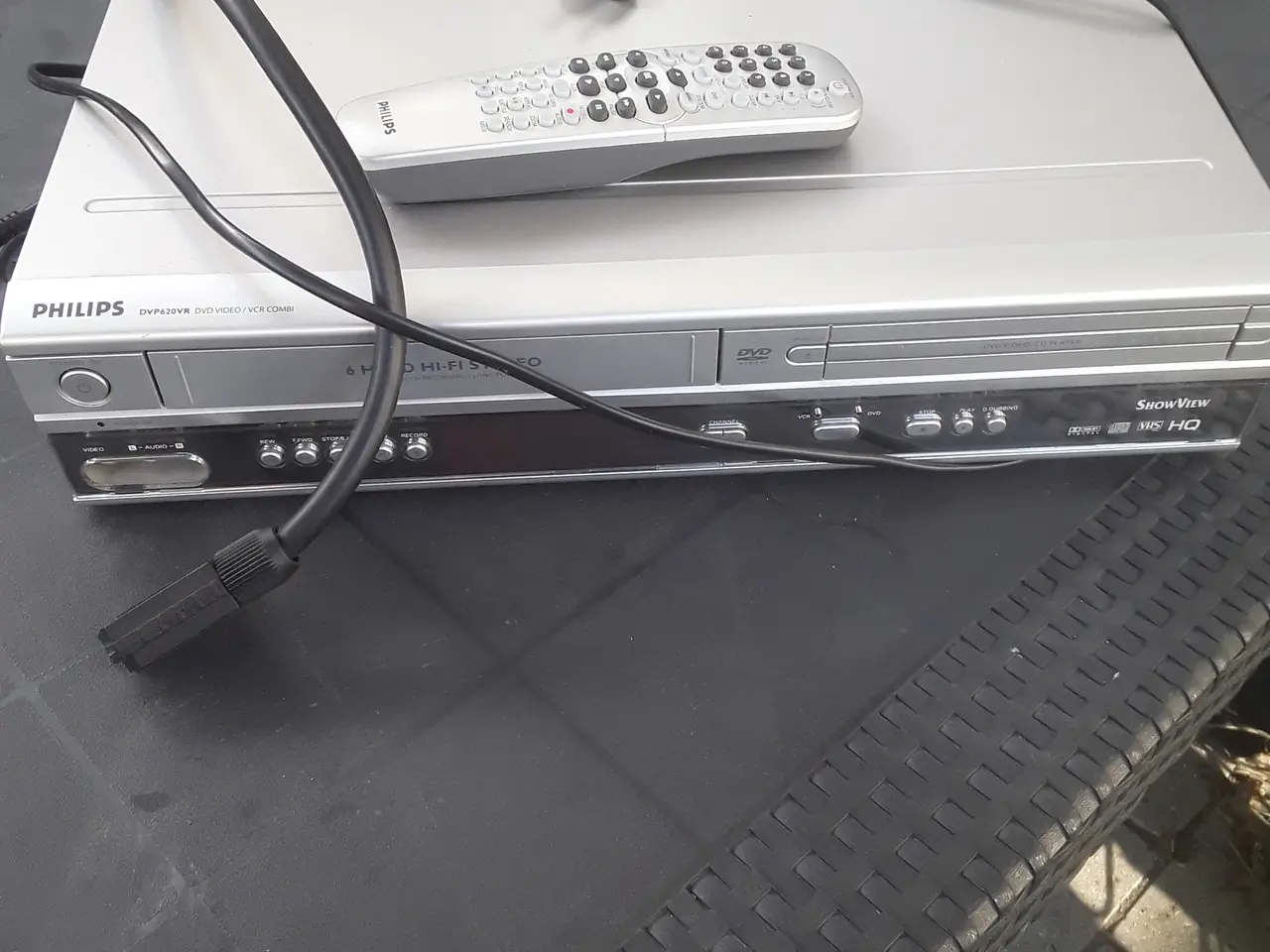 Billede 1 - Philips combi vhs og dvd afspiller.