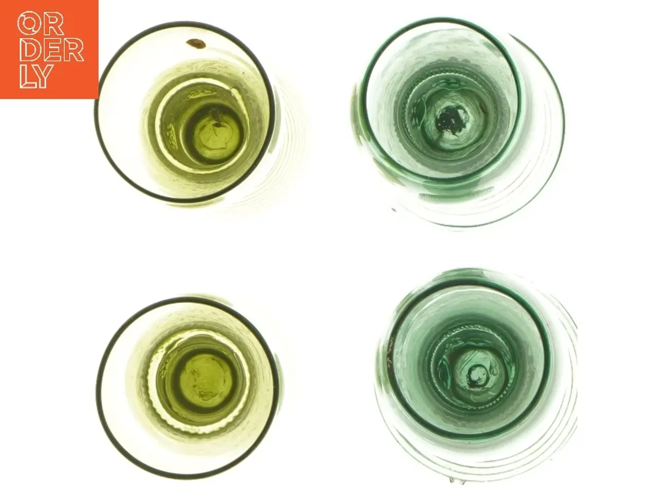 Billede 2 - Vintage rømer glas (str. 2 stk Ø 5,5 cm længde 11 cm)
