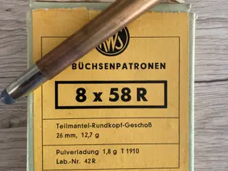 Patroner til bl.a. kombivåben