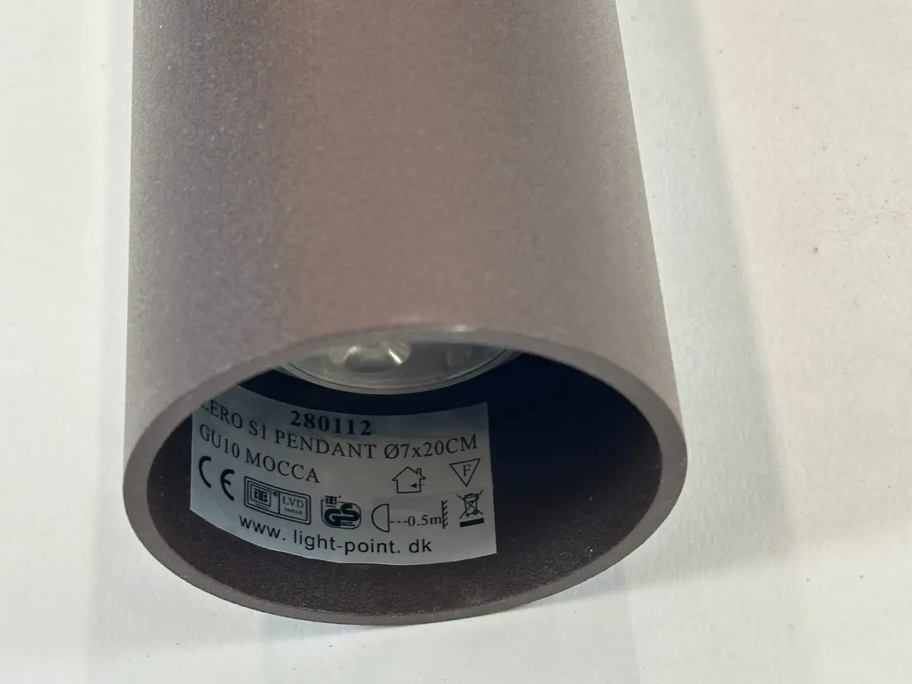 Billede 3 - Light Point Zero S1 Lampe – Brun H 20 cm