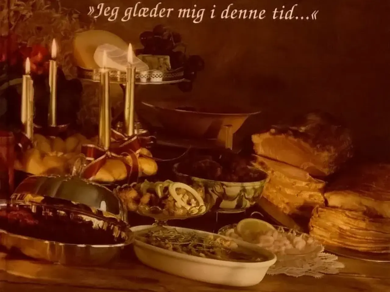 Billede 1 - Julebogen "jeg glæder mig i denne tid.."