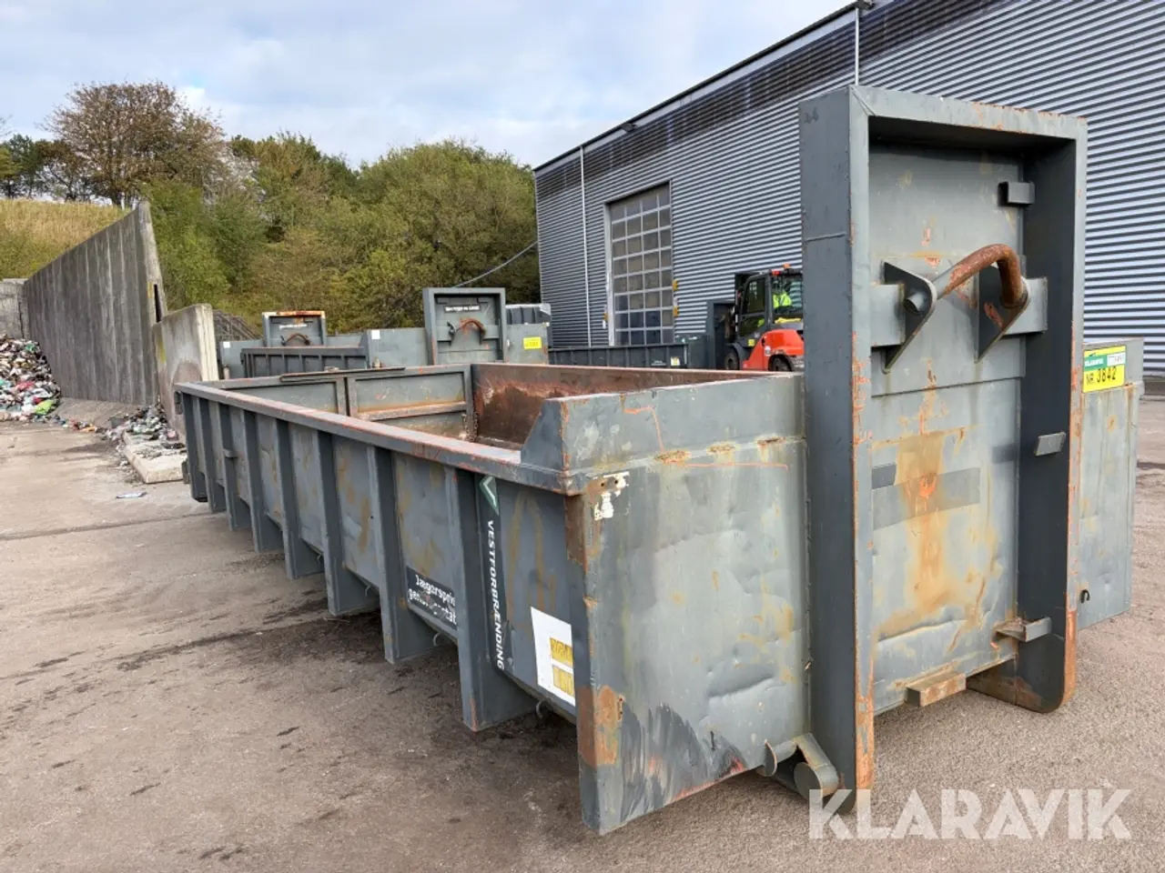 Billede 3 - Container 10 m³ med kroghejs