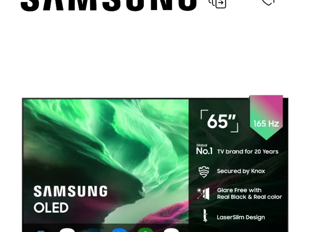 Billede 3 - Samsung 65" 4K OLED TV 2026 - TQ65S92HAEXXC
